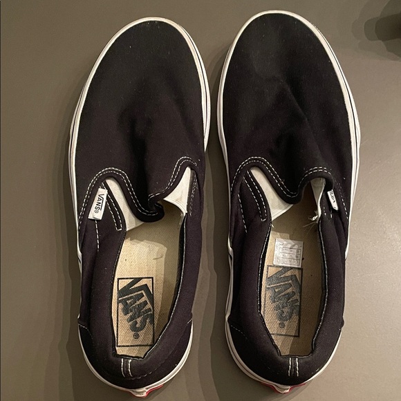 Vans Premium Slip-On Sneakers in canvas black - Picture 2 of 7